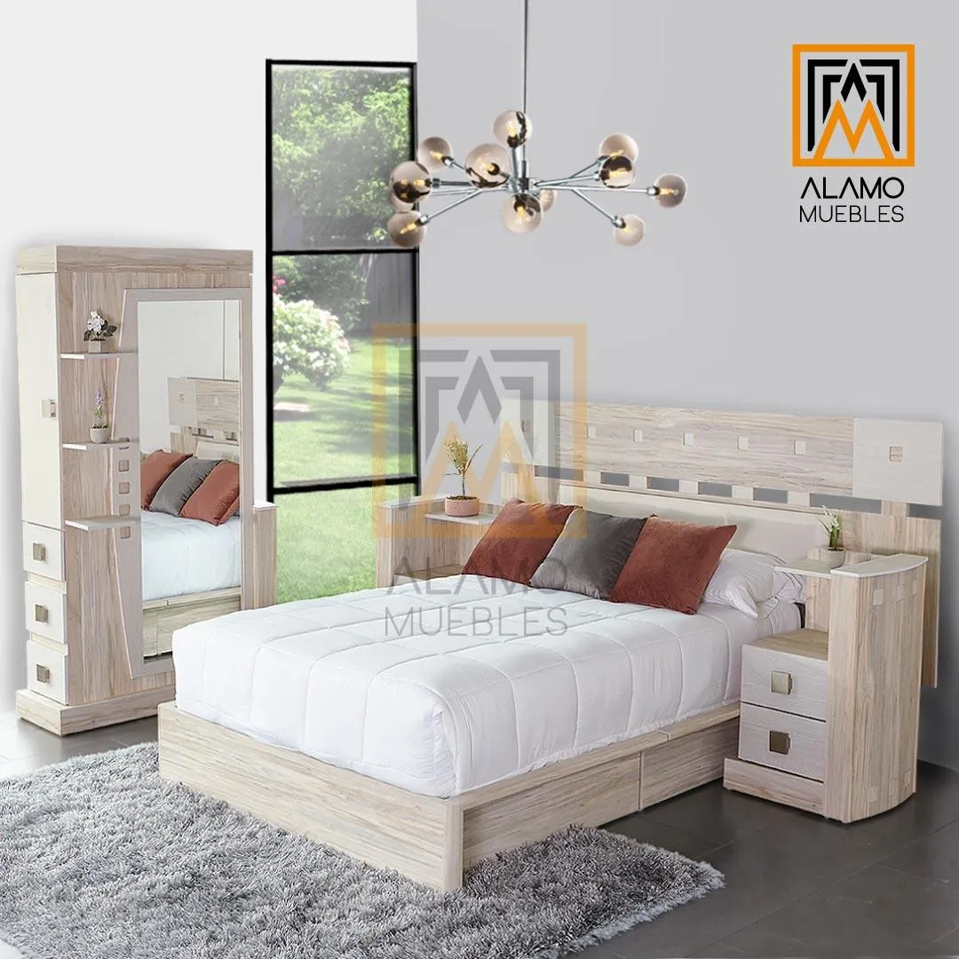 Recámara Kenia King Ambrossia 6 Piezas