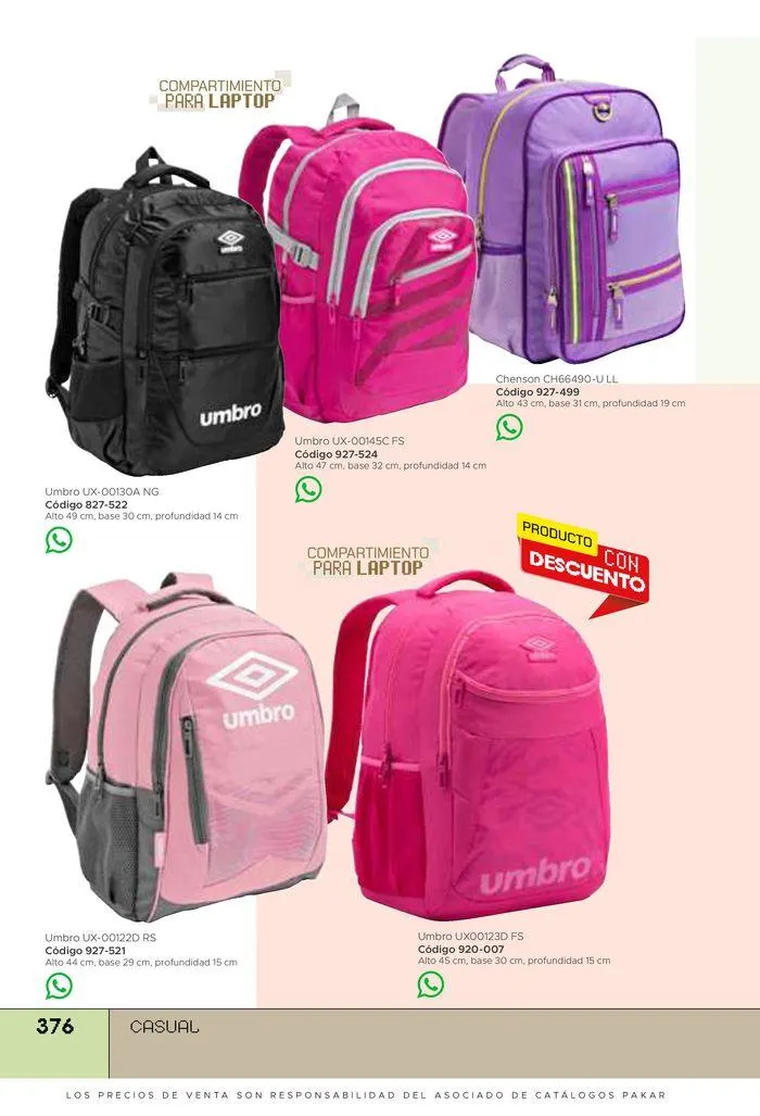 Catálogo de Pakar Casual Otoño-Invierno 2024 26 de julio al 31 de diciembre 2024 - Pagina 376