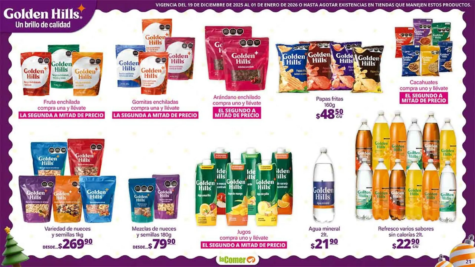 Catálogo de Folleto La Comer 19 de diciembre al 1 de enero 2026 - Pagina 21