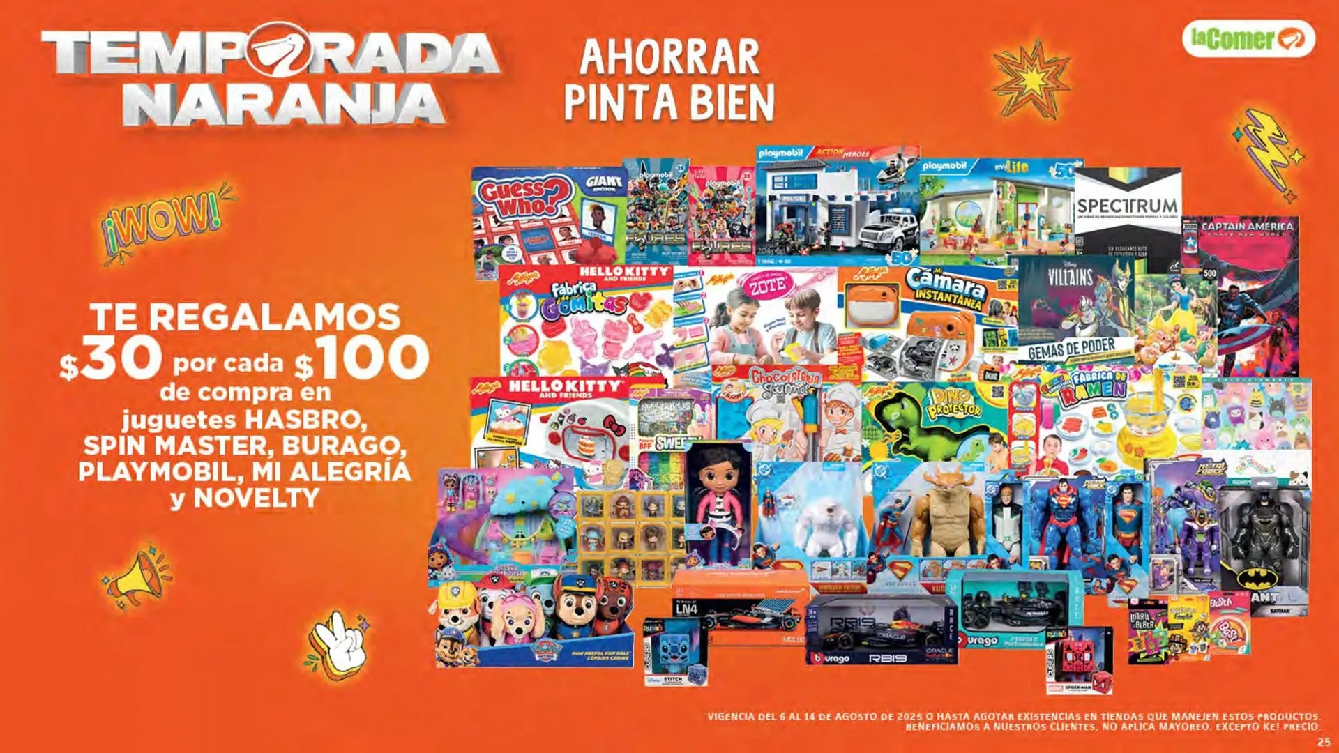 Catálogo de Catálogo La Comer 6 de agosto al 14 de agosto 2025 - Pagina 25