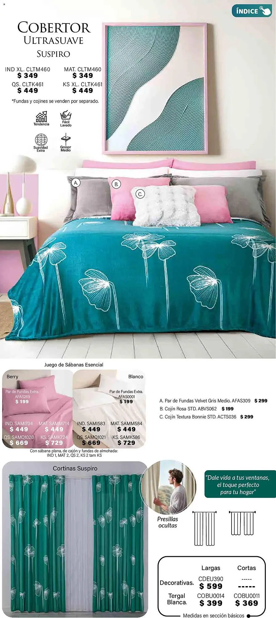 Catálogo de Catálogo Colchas Concord 1 de noviembre al 1 de febrero 2026 - Pagina 392