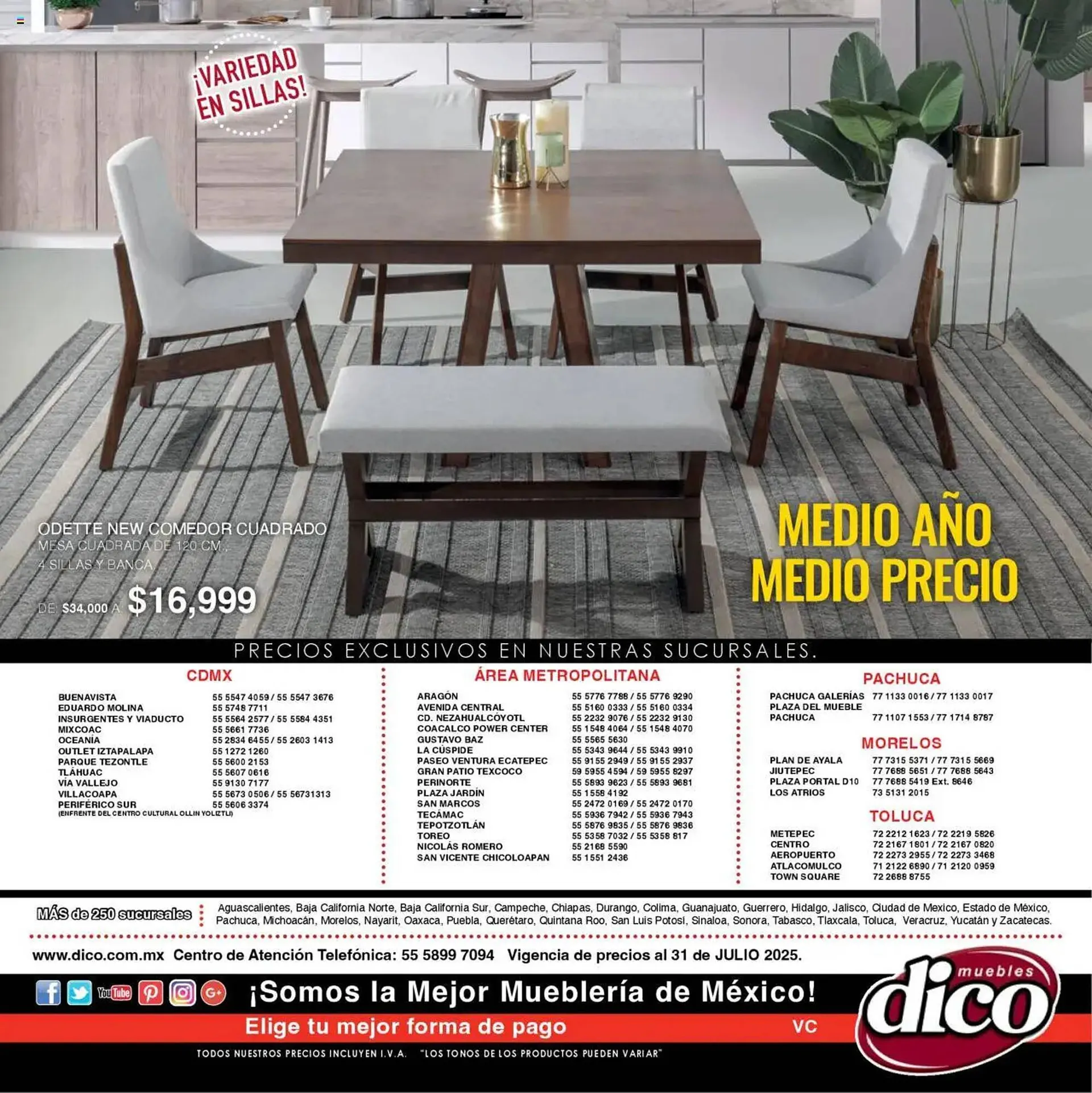 Catálogo de Catálogo Muebles Dico 1 de julio al 1 de agosto 2025 - Pagina 42