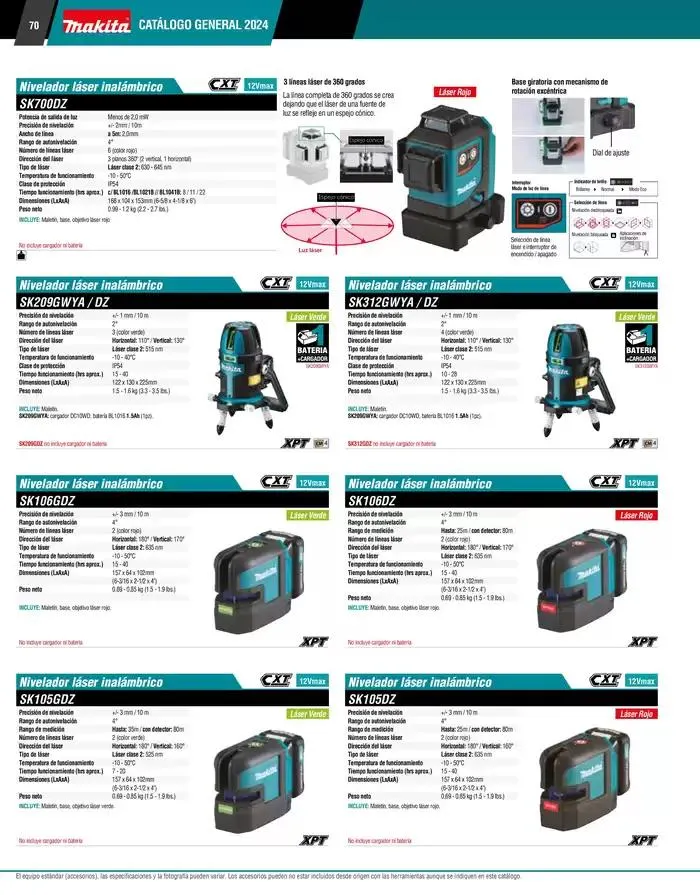 Catálogo de CATÁLOGO GENERAL 11 de abril al 31 de diciembre 2025 - Pagina 70