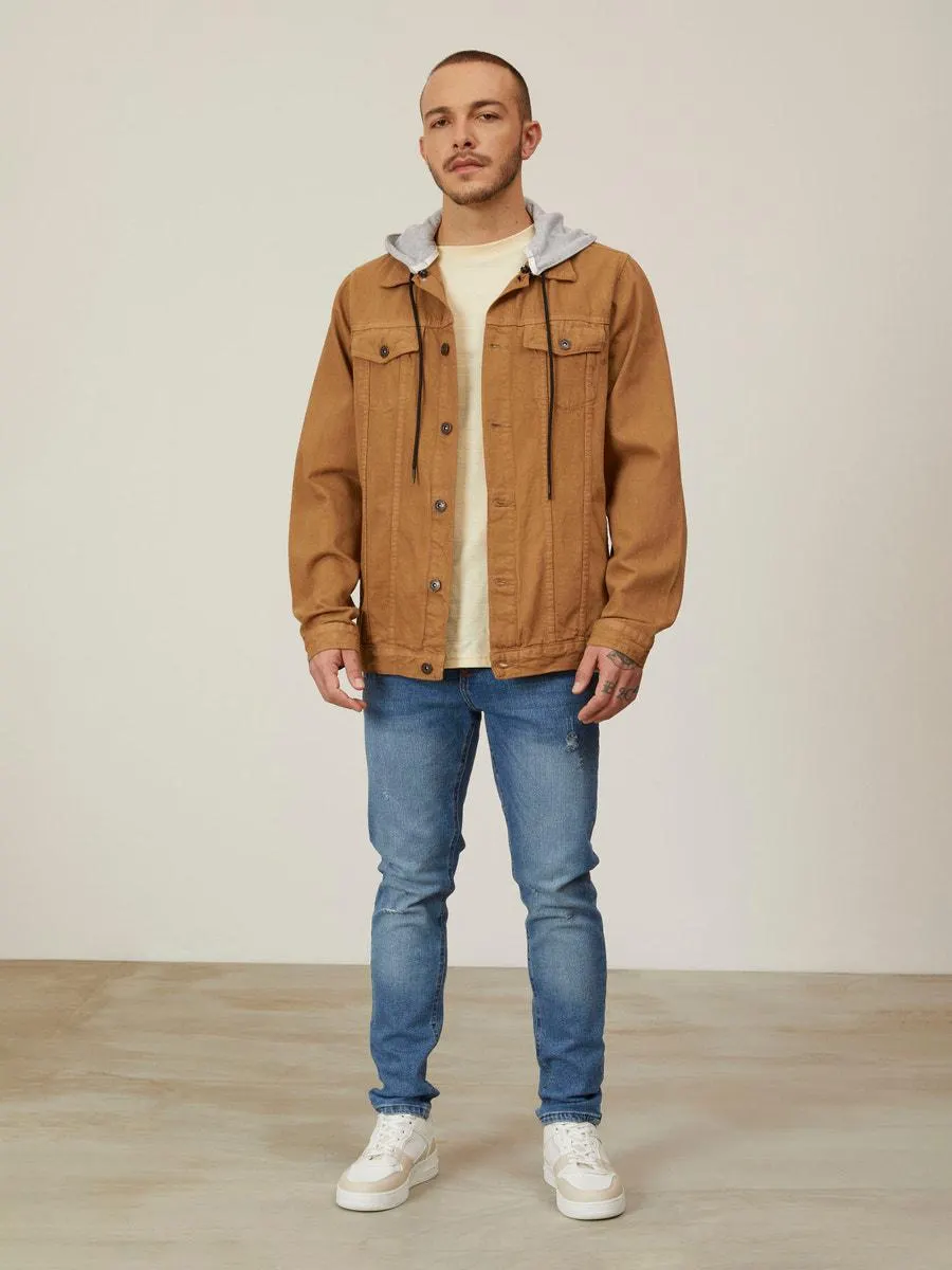 Chamarra de Mezclilla con Capucha