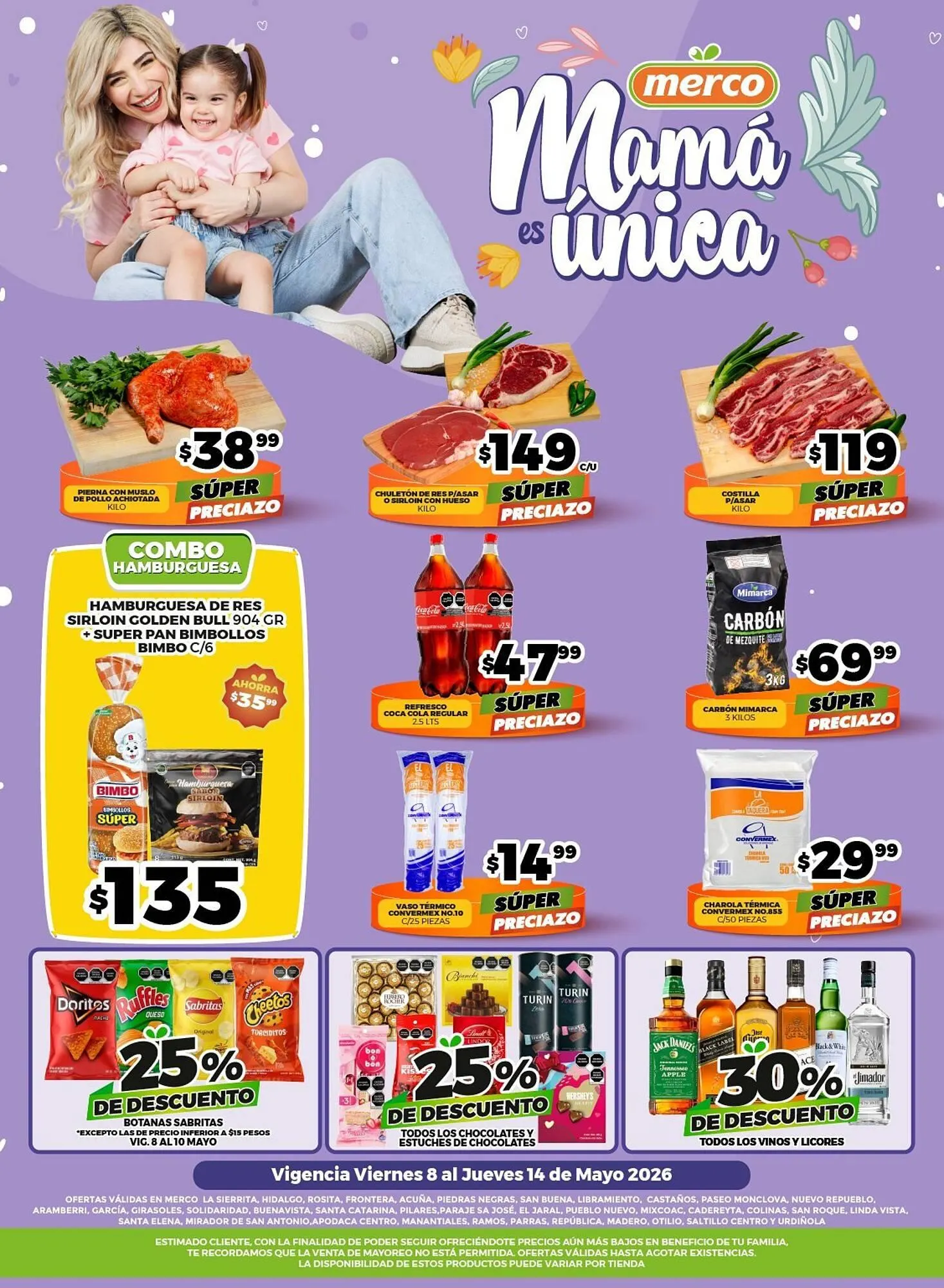 Catálogo de Folleto Merco 8 de mayo al 14 de mayo 2026 - Pagina 1