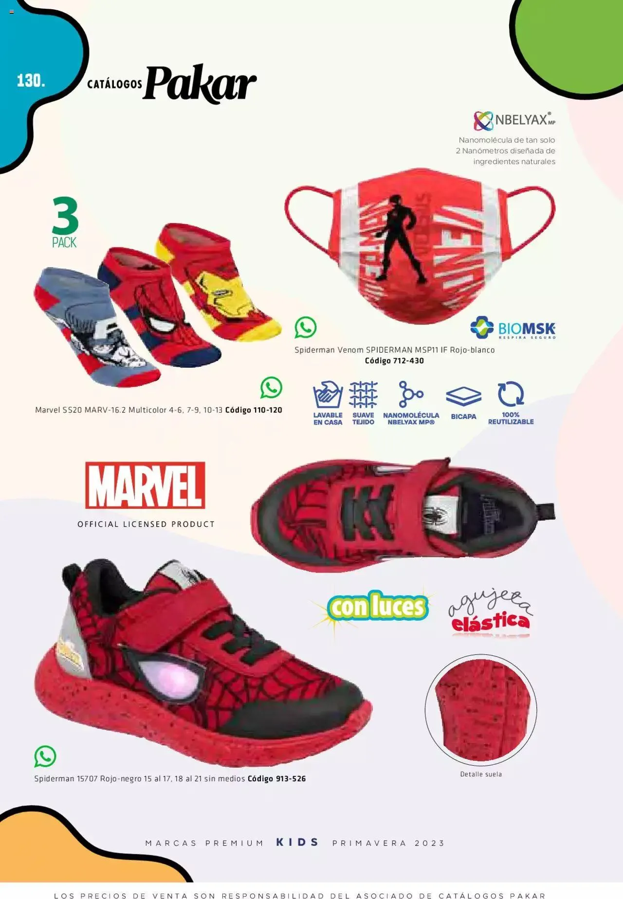 Catálogo de SC Pakar kids 3 de marzo al 31 de diciembre 2023 - Pagina 130