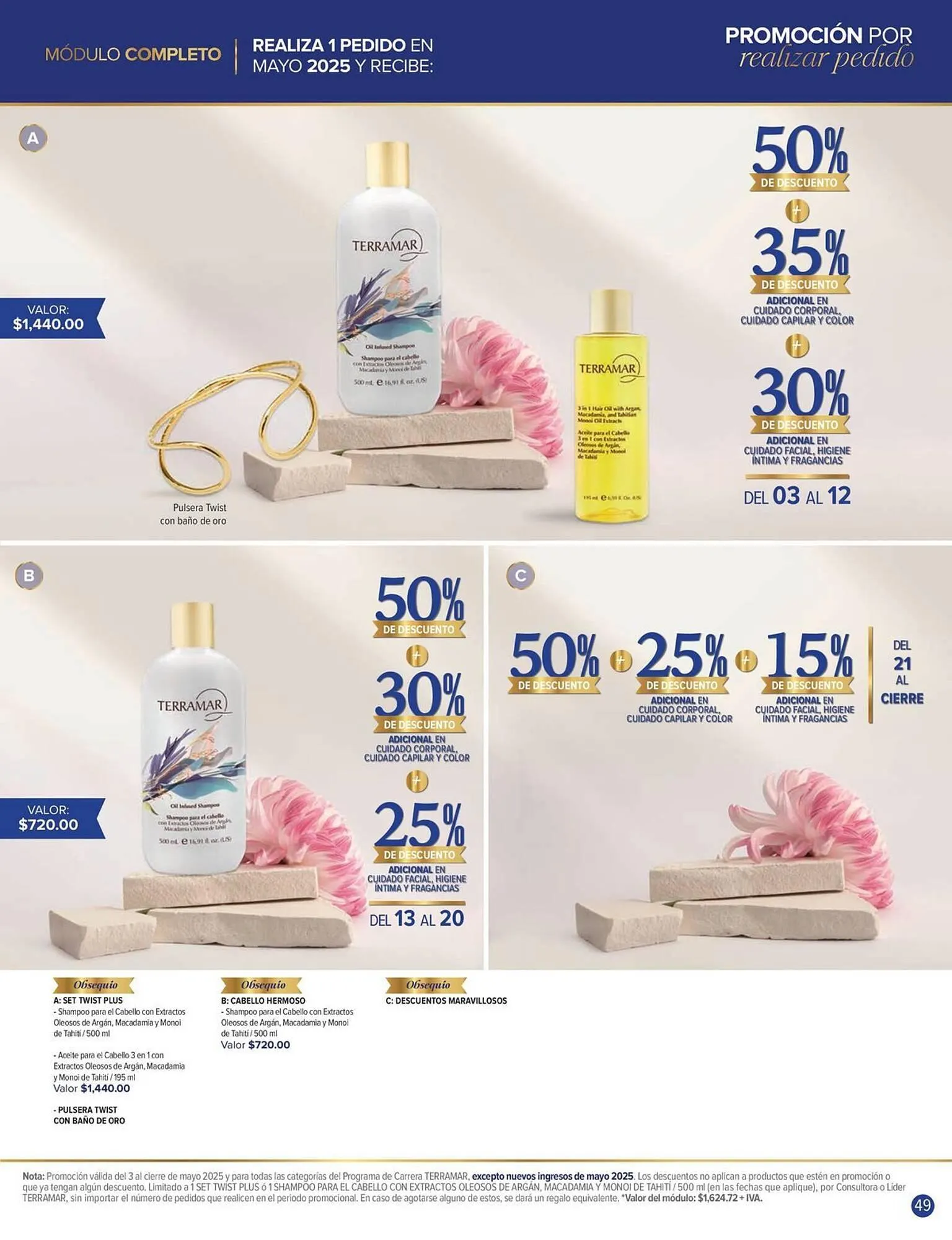 Catálogo de Catálogo Terramar Brands 1 de mayo al 31 de mayo 2025 - Pagina 49