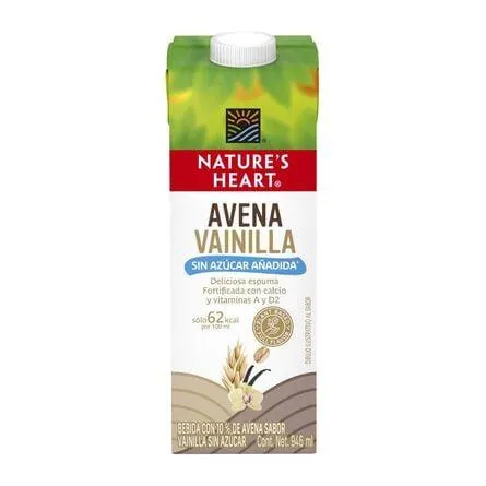 Bebida Vegetal Nature's Heart Avena-vainilla 946ml