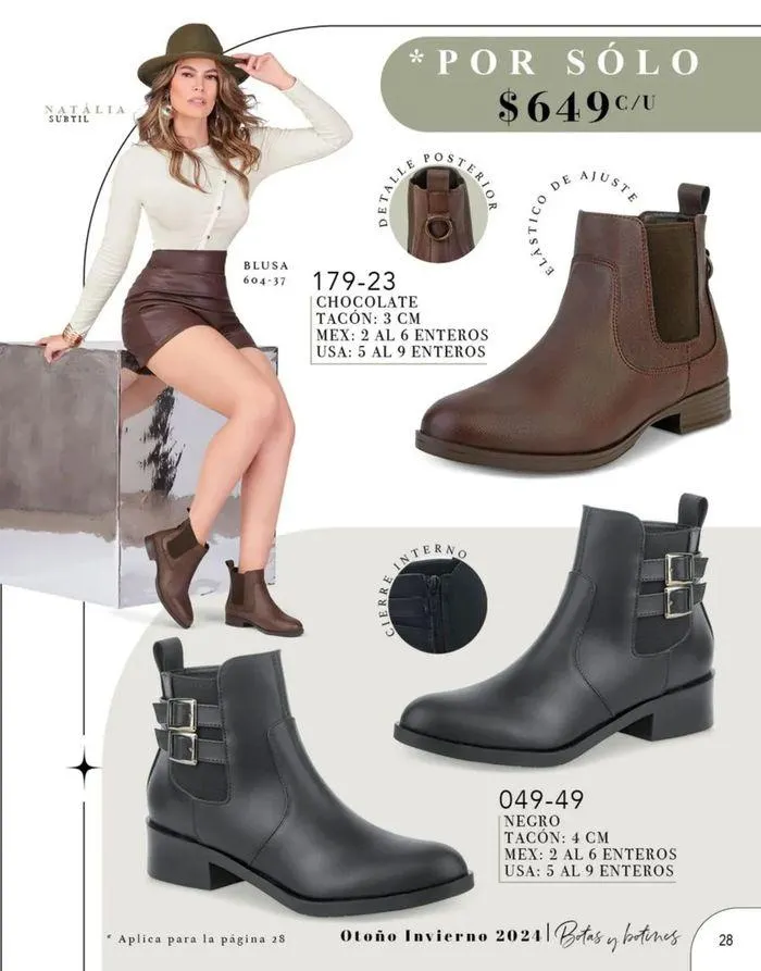 Catálogo de Cklass Botas y Botines 30 de agosto al 31 de enero 2025 - Pagina 21