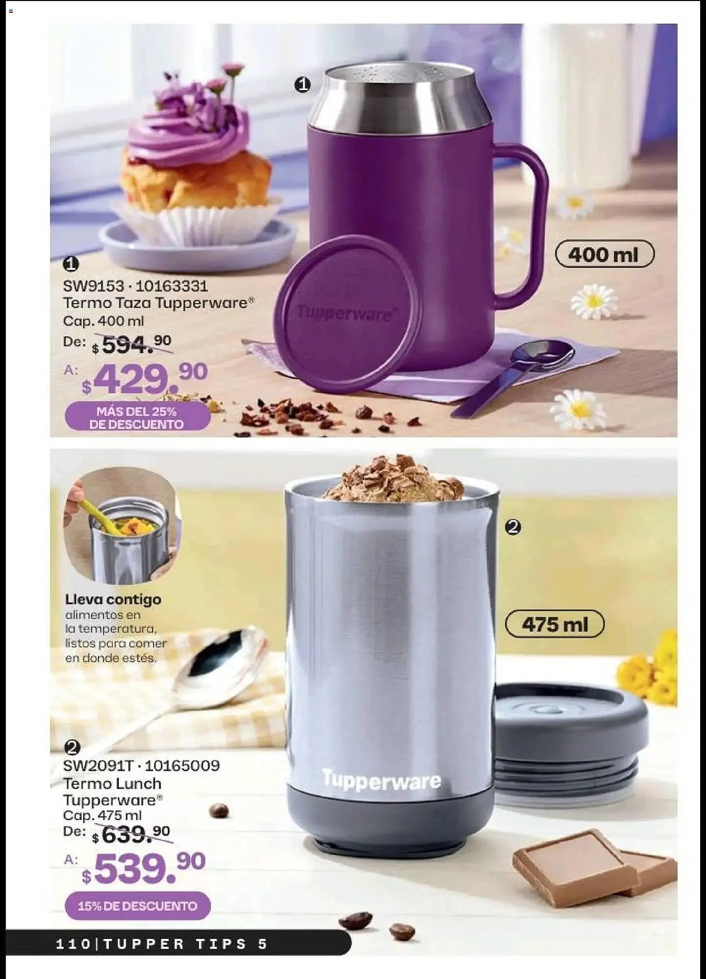 Catálogo de Catálogo Tupperware 20 de abril al 17 de mayo 2026 - Pagina 110