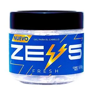 GEL FIJADOR PARA CABELLO ZEUS FRESH 500 GR.