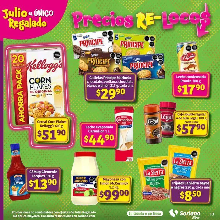 Catálogo de Julio Regalado Híper 22 de julio al 24 de julio 2024 - Pagina 13