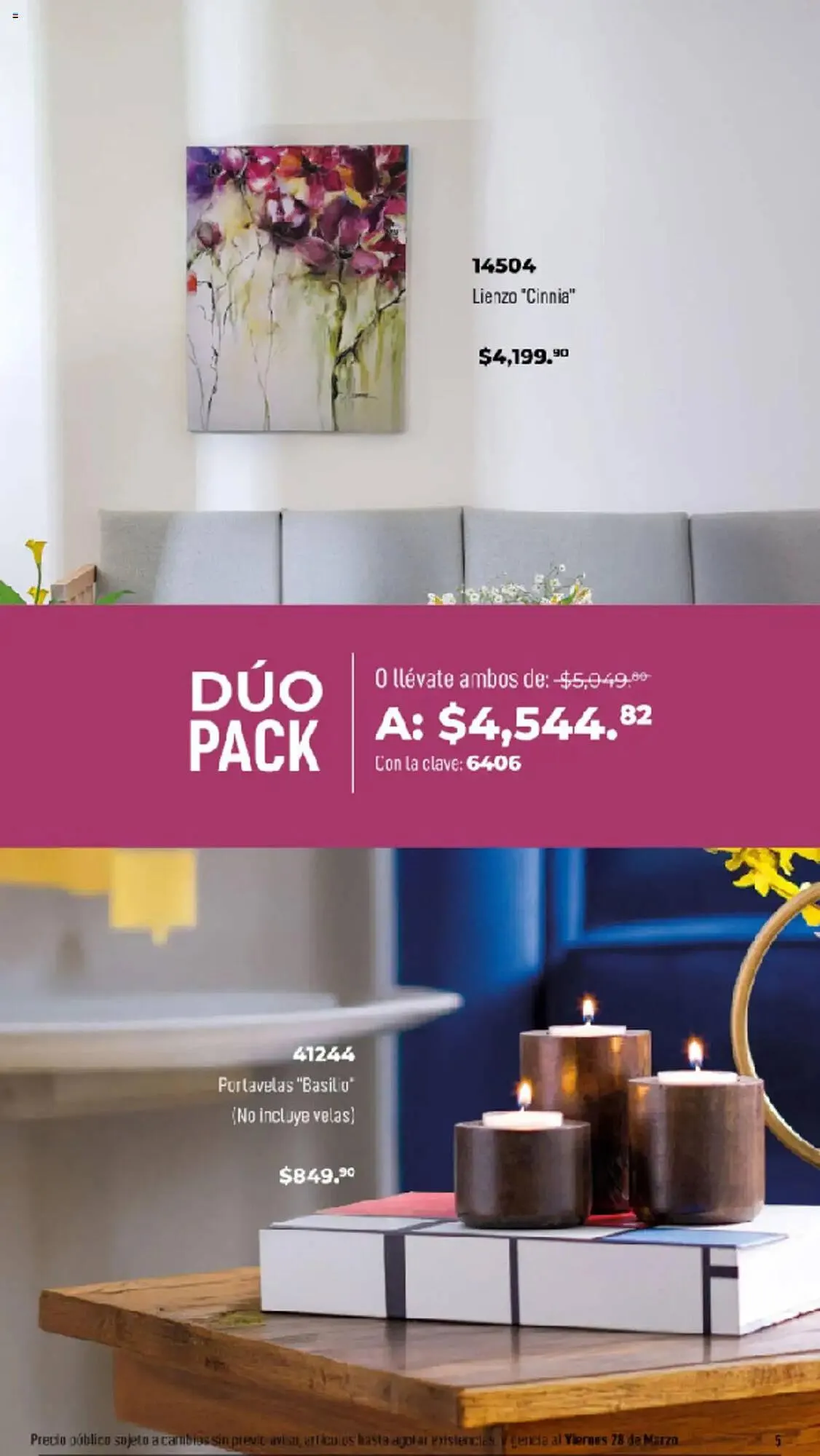 Catálogo de Catálogo Home Interiors 8 de marzo al 28 de marzo 2025 - Pagina 5