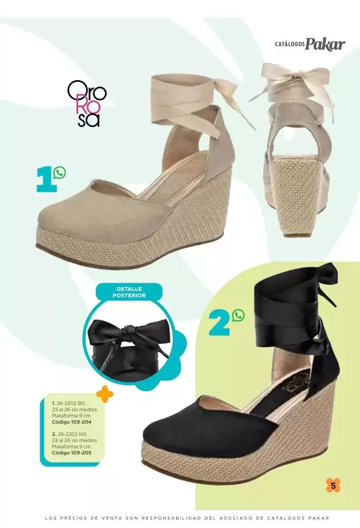 Catálogo de Pakar Sandalia 31 de enero al 31 de mayo 2025 - Pagina 5