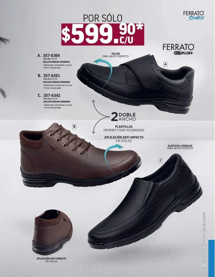 Catálogo de ANDREA - CALZADO CABALLERO 26 de agosto al 25 de enero 2025 - Pagina 150