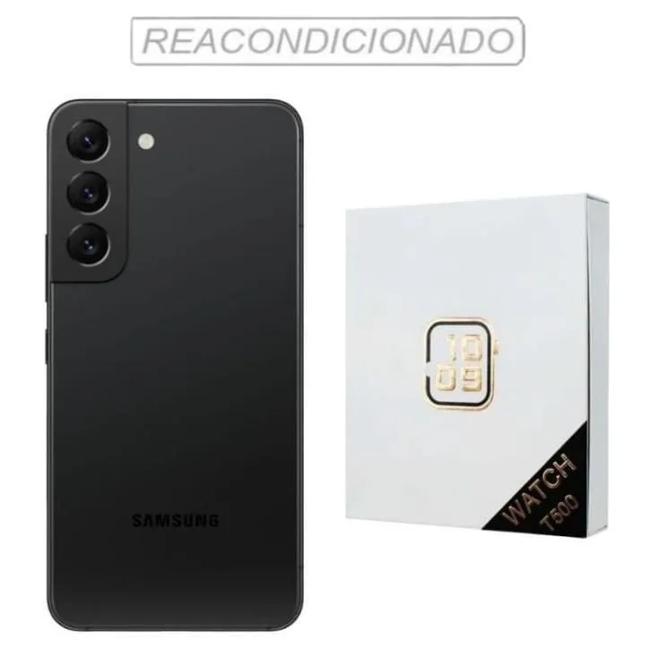 Galaxy S22 Reacondicionado + Reloj Genérico