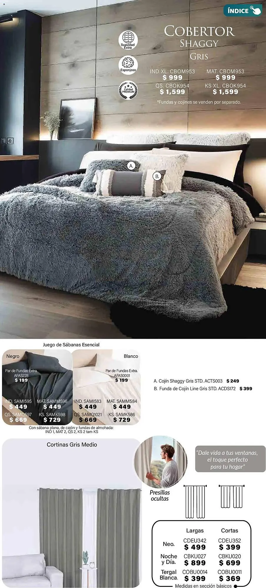 Catálogo de Catálogo Colchas Concord 1 de noviembre al 1 de febrero 2026 - Pagina 348