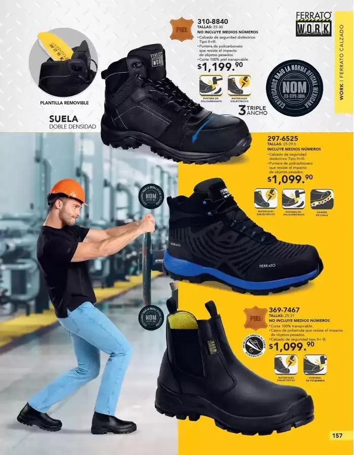 Catálogo de ANDREA | CALZADO CABALLERO 26 de enero al 24 de mayo 2025 - Pagina 157