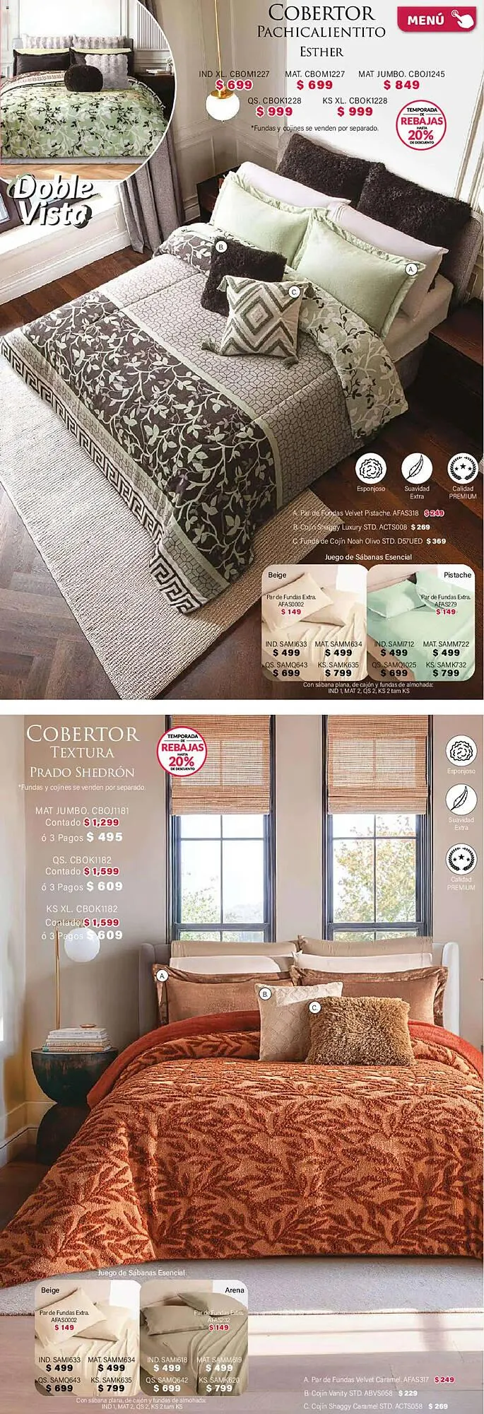 Catálogo de Catálogo Colchas Concord 1 de febrero al 2 de mayo 2026 - Pagina 161