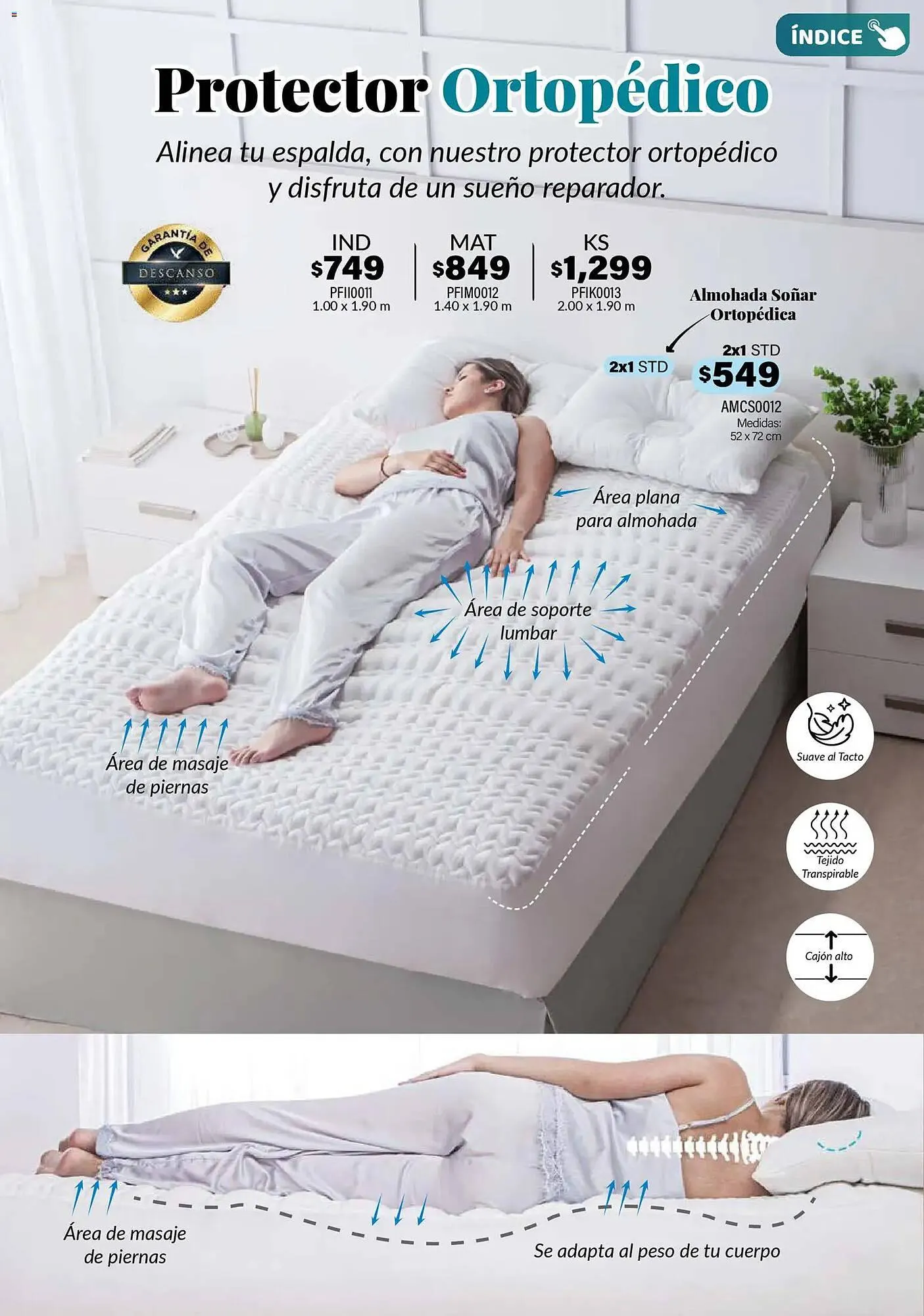 Catálogo de Catálogo Colchas Concord 1 de noviembre al 1 de febrero 2026 - Pagina 223