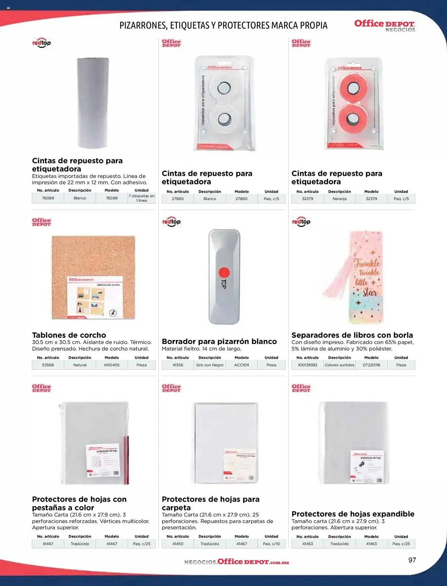 Catálogo de Catálogo Office Depot 9 de enero al 31 de diciembre 2025 - Pagina 99