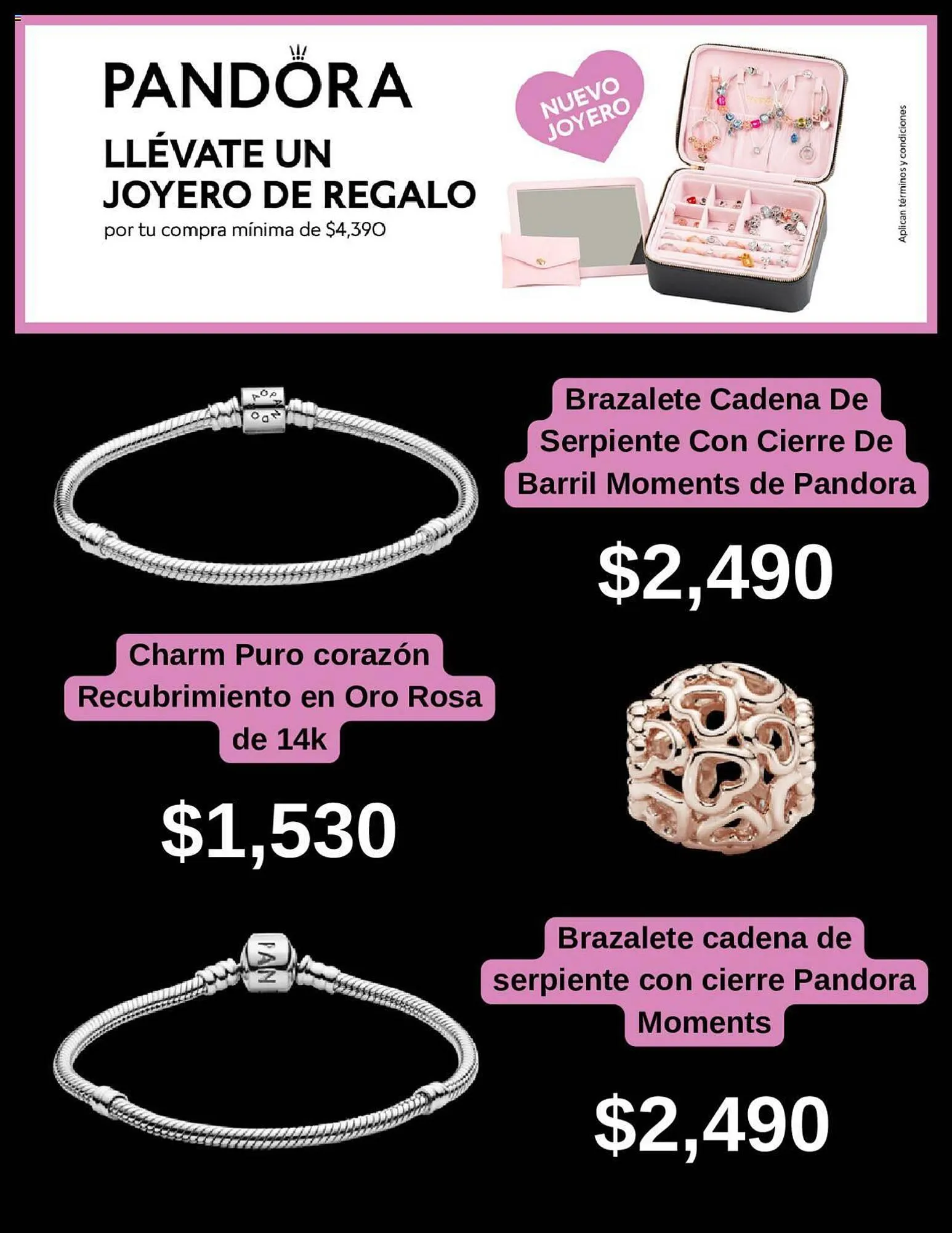 Catálogo de Catálogo Pandora 29 de julio al 25 de agosto 2023 - Pagina 4