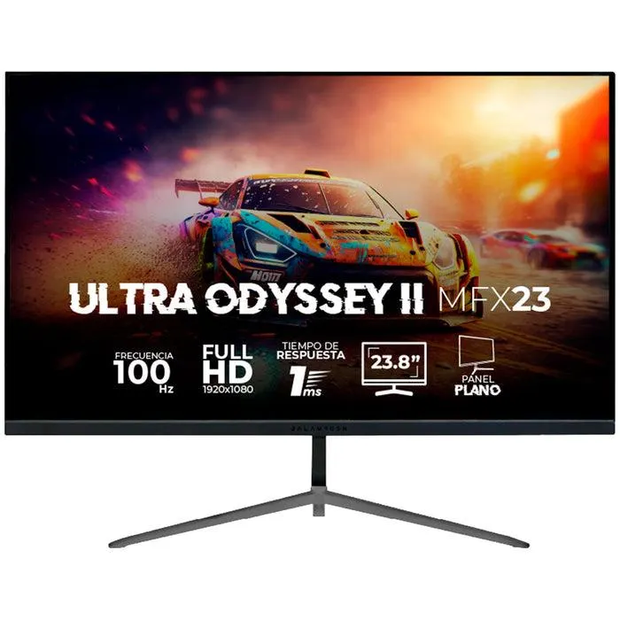 Monitor Gamer 23.8 BALAM RUSH ULTRA ODYSSEY II MFX23 1ms 100Hz FHD IPS LED HDMI Negro BR-938358