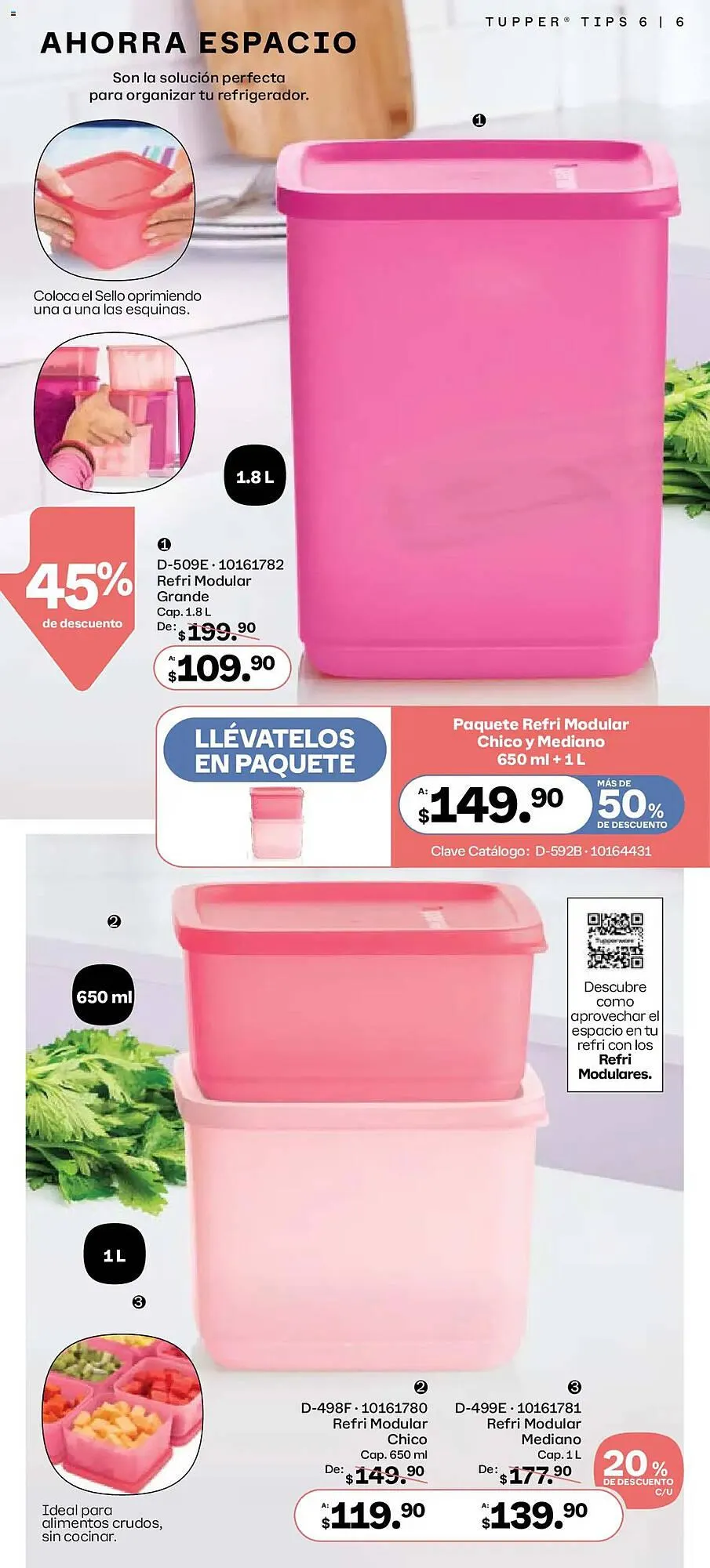 Catálogo de Catálogo Tupperware 19 de mayo al 16 de junio 2025 - Pagina 6