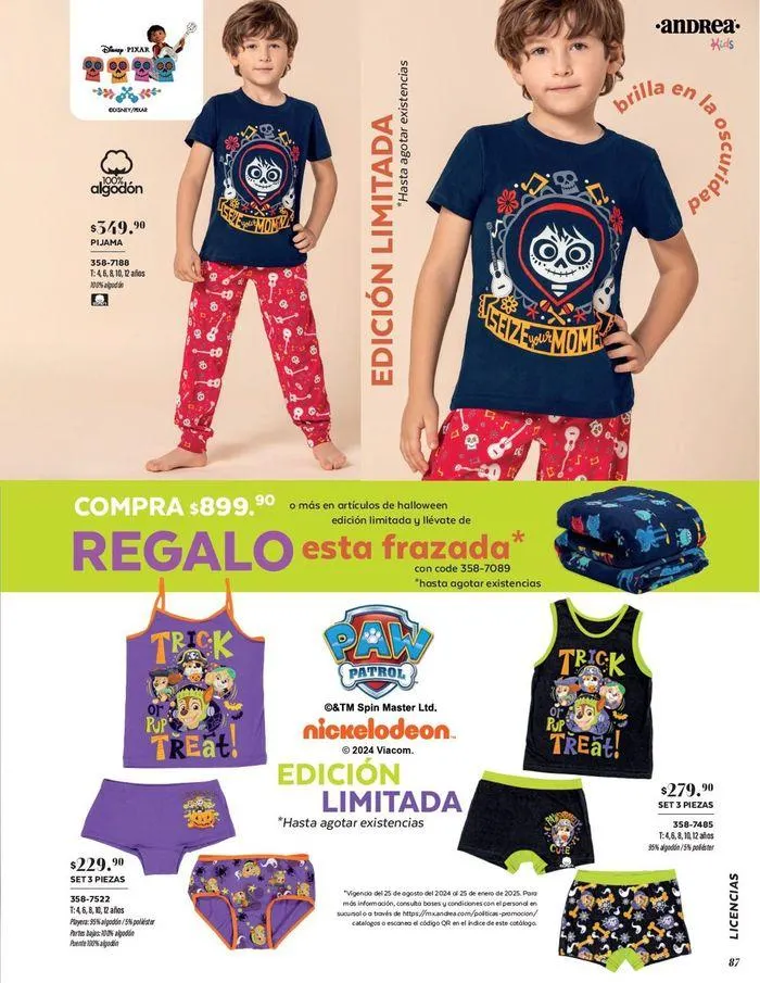 Catálogo de ANDREA - LENCERIA & VESTIR INTERIOR 26 de agosto al 25 de enero 2025 - Pagina 109