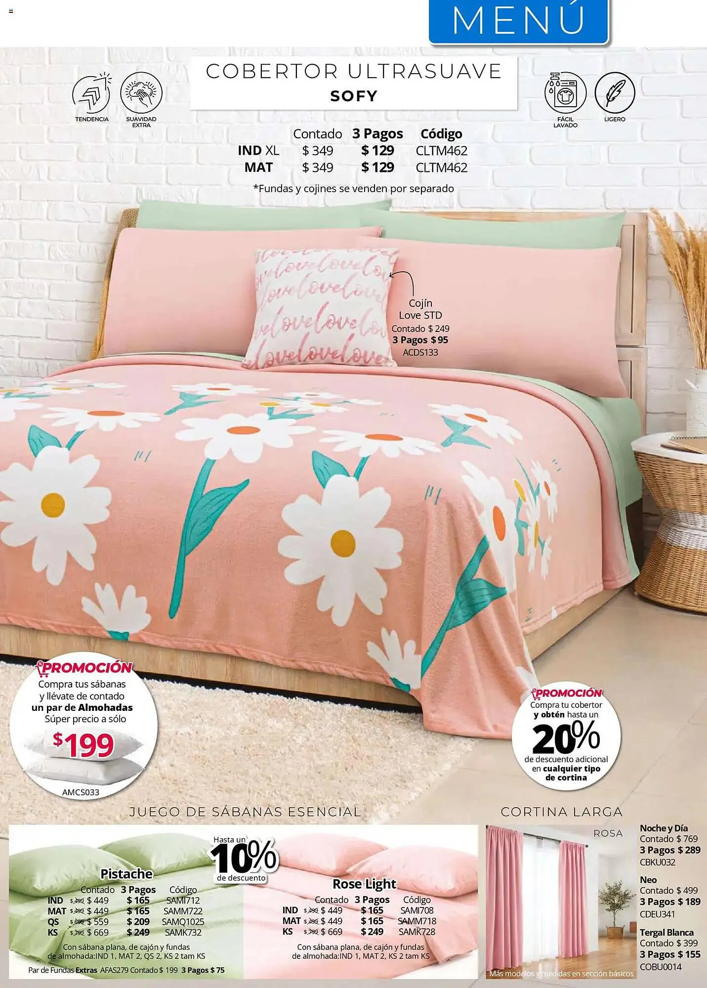 Catálogo de Catálogo Colchas Concord 1 de mayo al 1 de agosto 2026 - Pagina 246
