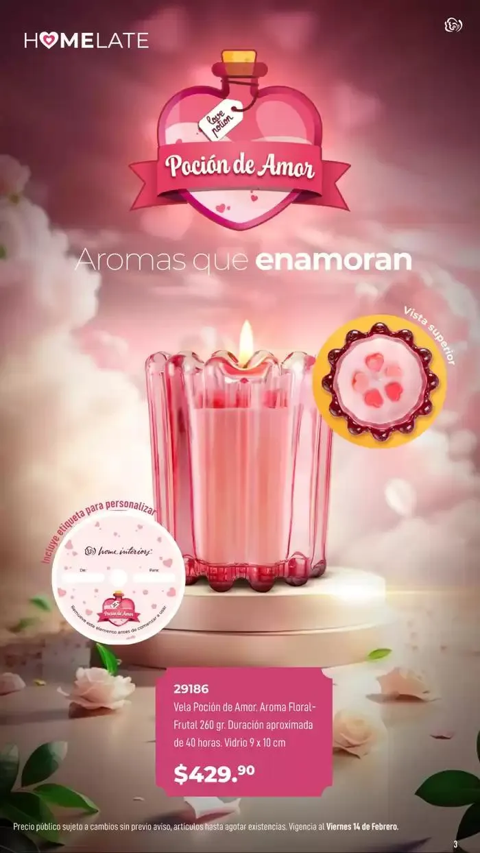 Catálogo de Inter Home - Los Aromas del Amor 9 de enero al 14 de febrero 2025 - Pagina 3