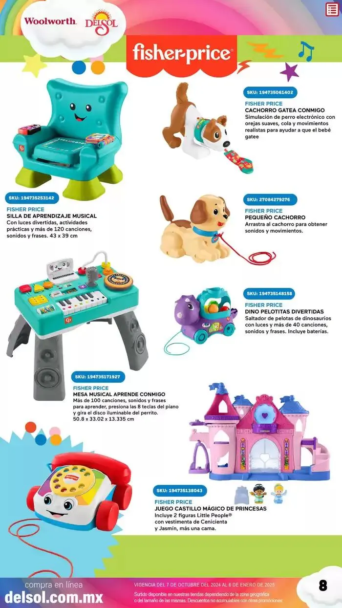 Catálogo de Castillo Del Juguete 7 de octubre al 6 de enero 2025 - Pagina 6