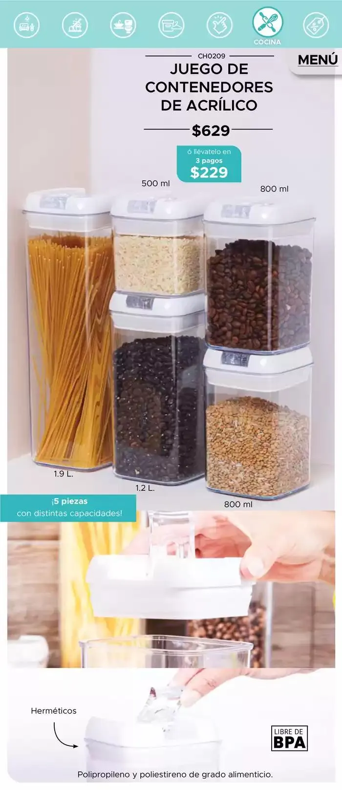 Catálogo de Ofertas Colchas Concord 1 de marzo al 30 de abril 2025 - Pagina 154