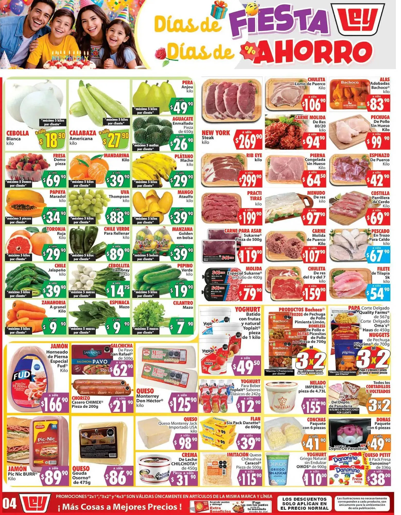 Catálogo de Folleto Casa Ley 28 de abril al 29 de abril 2026 - Pagina 1