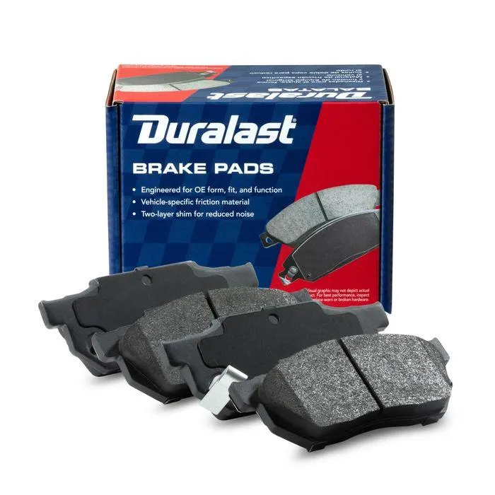 Juego de Balatas de Disco Semi-Metalicas Duralast MKD256