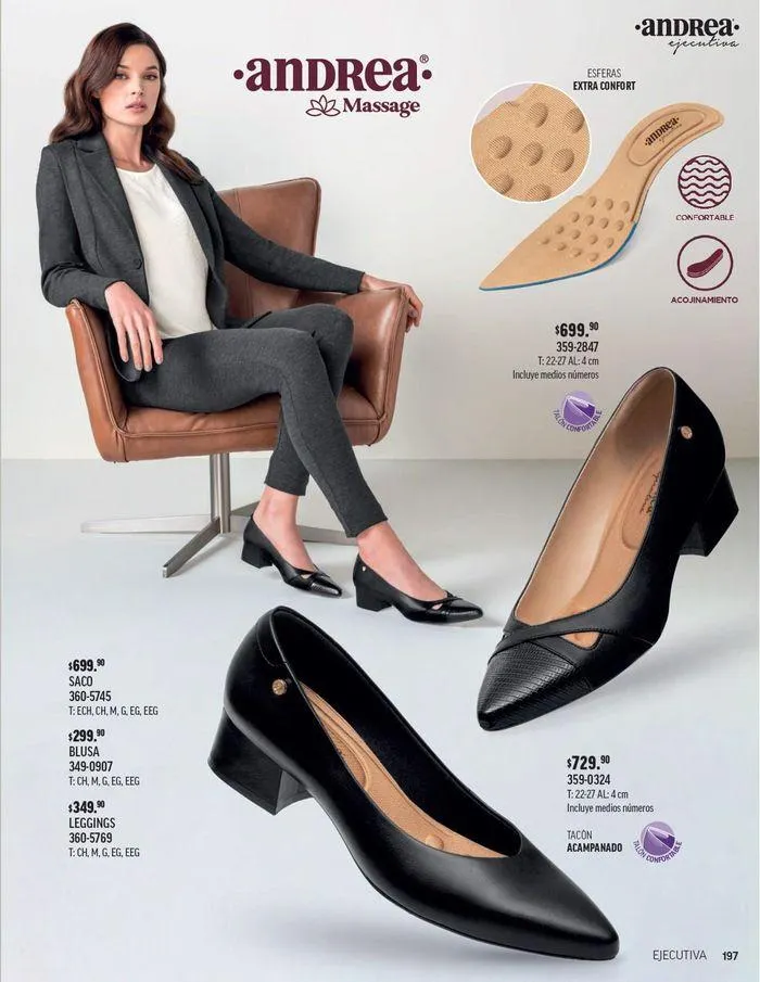 Catálogo de ANDREA - CALZADO DAMA 26 de agosto al 25 de enero 2025 - Pagina 107