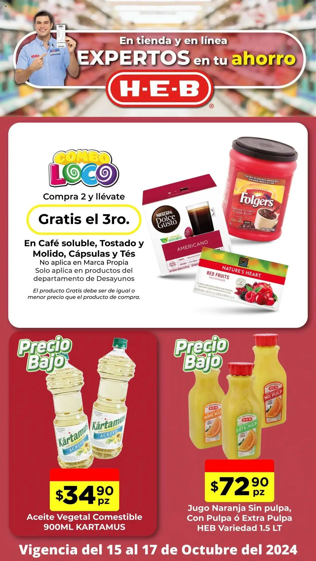 Catálogo de H-E-B folleto 15 de octubre al 17 de octubre 2024 - Pagina 3