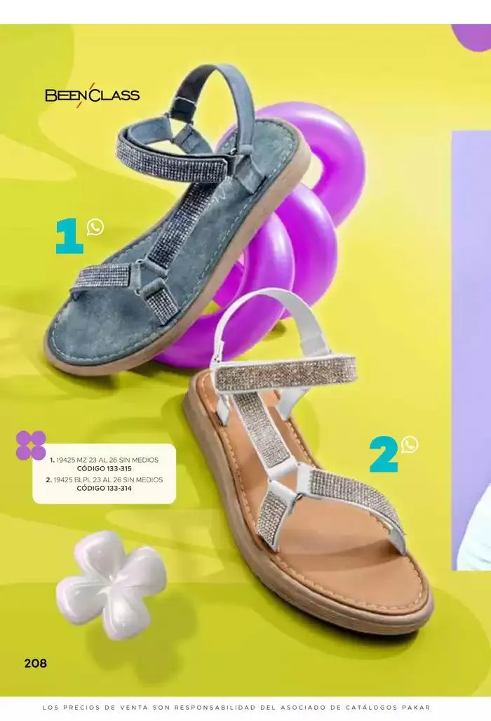 Catálogo de Pakar Sandalia 31 de enero al 31 de mayo 2025 - Pagina 208