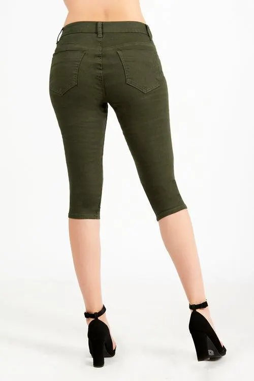 030096 Pantalǟ¶ün Ajustado Color Verde