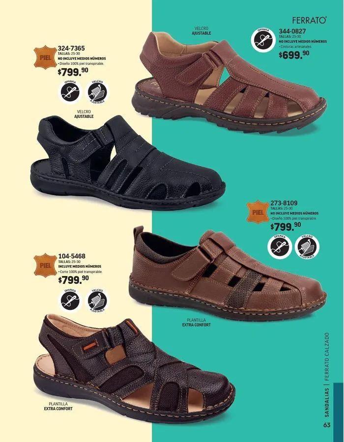 Catálogo de ANDREA - CALZADO CABALLERO 26 de agosto al 25 de enero 2025 - Pagina 155