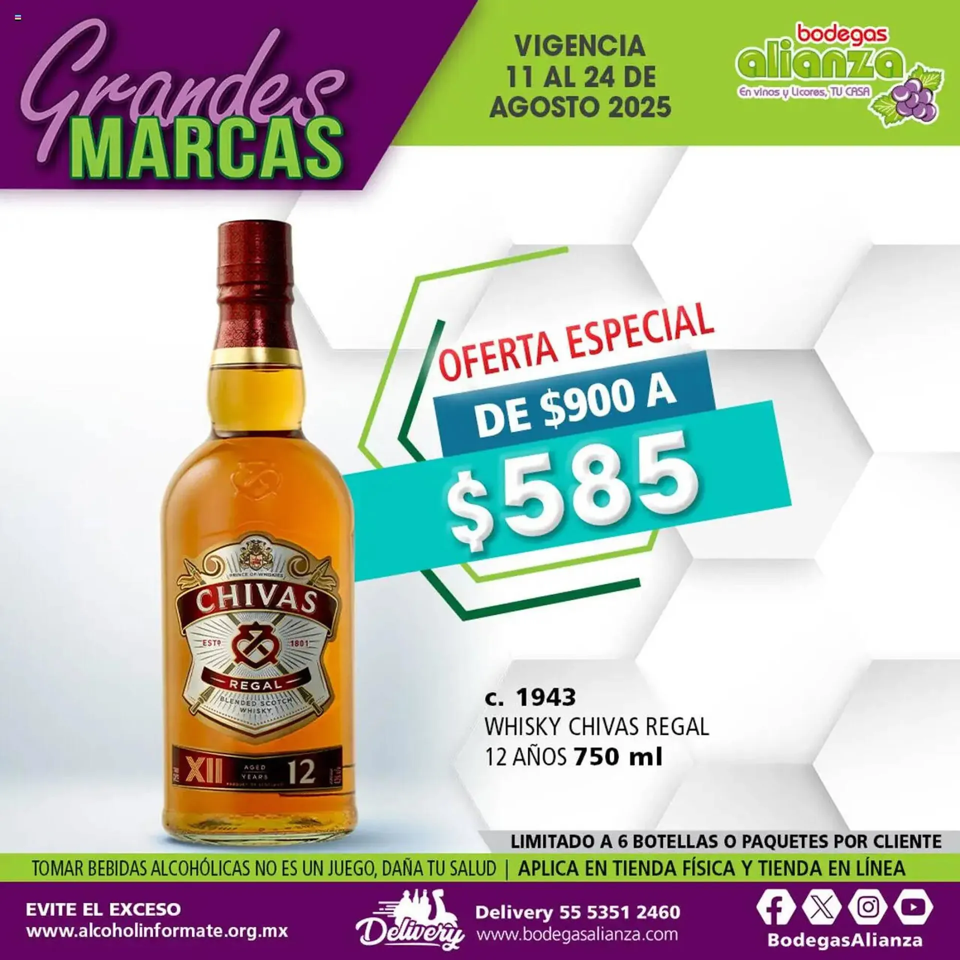 Catálogo de Catálogo Bodegas Alianza 11 de agosto al 25 de agosto 2025 - Pagina 1