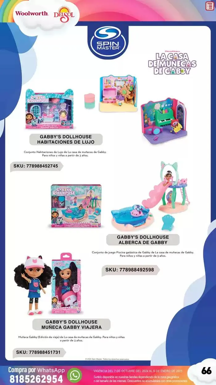 Catálogo de Castillo Del Juguete 7 de octubre al 6 de enero 2025 - Pagina 64