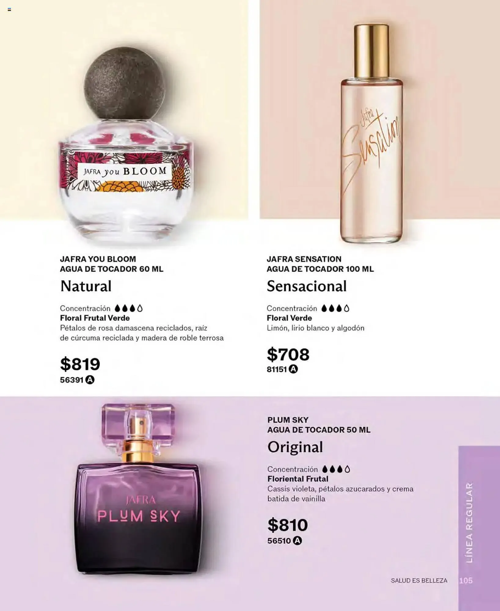 Catálogo de Catálogo Jafra 1 de marzo al 31 de marzo 2025 - Pagina 105