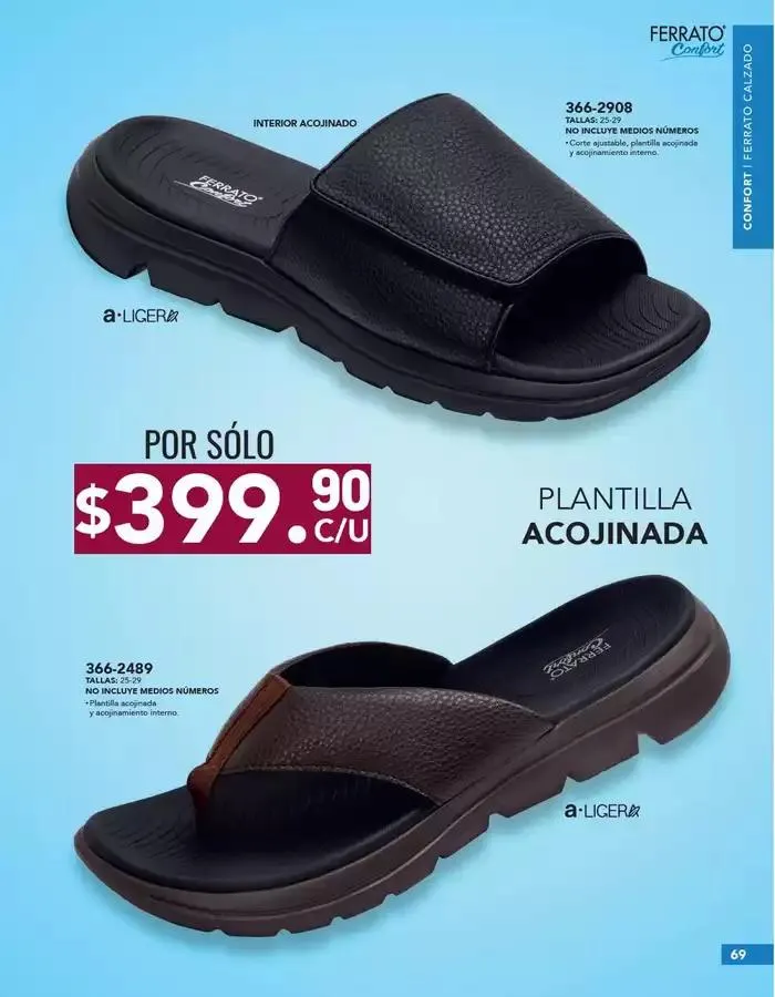 Catálogo de ANDREA | CALZADO CABALLERO 26 de enero al 24 de mayo 2025 - Pagina 69