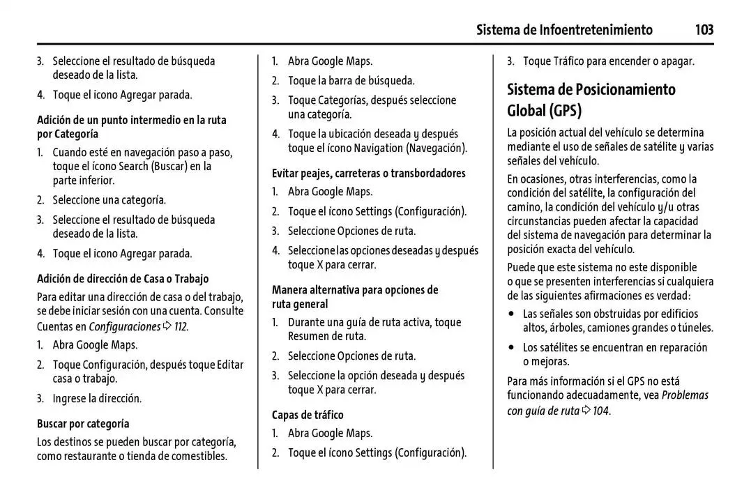 Catálogo de BrightDrop 400 Y BrightDrop 600 Manual del propietario 22 de enero al 31 de diciembre 2025 - Pagina 104
