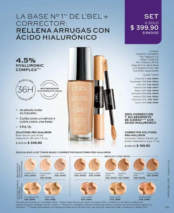 Catálogo de Catálogo L'Bel México C15 22 de agosto al 23 de septiembre 2024 - Pagina 112