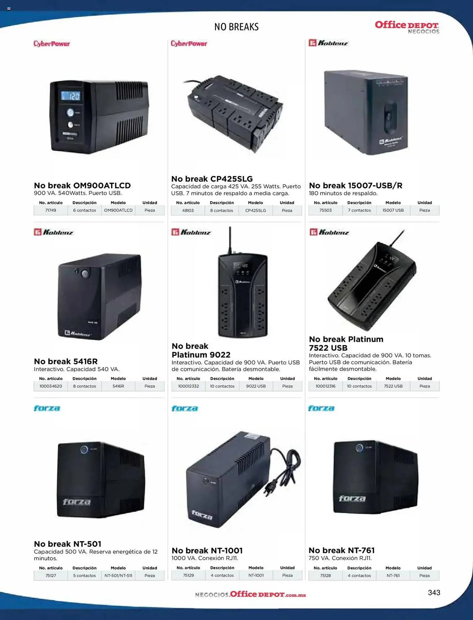 Catálogo de Catálogo Office Depot 9 de enero al 31 de diciembre 2025 - Pagina 749