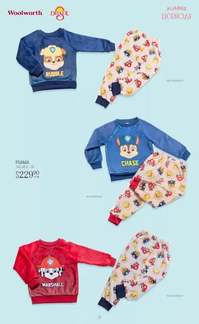 Catálogo de Pijamas para esta Navidad 24 de octubre al 11 de noviembre 2024 - Pagina 21