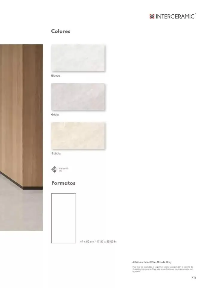 Catálogo de Colección de Pisos y Azulejos 7 de febrero al 7 de febrero 2026 - Pagina 75