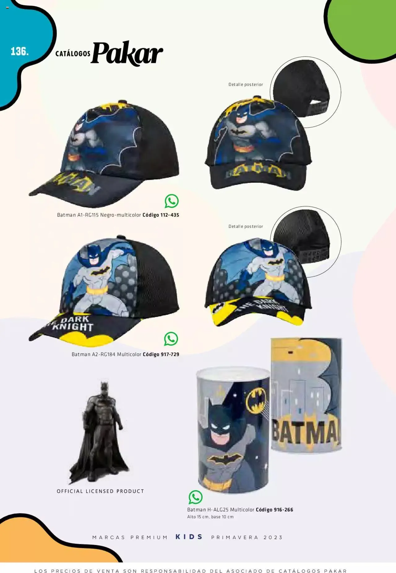 Catálogo de SC Pakar kids 3 de marzo al 31 de diciembre 2023 - Pagina 136